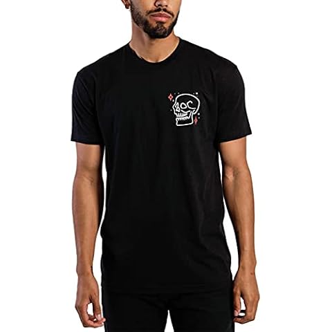 INTO THE AM Thorn Grip Men's Tee - Nature Themed Graphic T-Shirts (Black, XX-Large) Cover