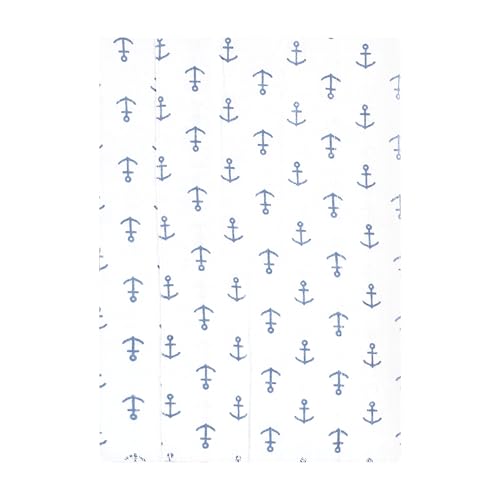 Image of Hudson Baby Unisex Baby Cotton Flannel Burp Cloths 4-Pack, Cute Whales, One Size