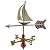 Good Directions 8803PR Sailboat Cottage Weathervane, Polished Copper with Roof Mount,Pure Copper