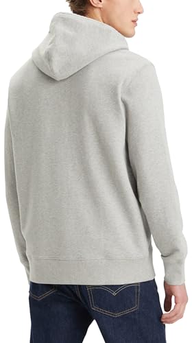 Levi's Men's Sweatshirt Hooded, Mid Tone Grey Heather, M - 2