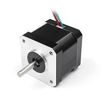 RATTMMOTOR Schrittmotor Nema 17 Stepper Motor,4-Draht Stepping Motor 45Ncm (64oz.in) 1,7A 4-adriges Kabel 1,8 Grad 2-phase Schrittmotor mit 1m Kabel 42x42x40mm für 3D-Drucker/Roboter
