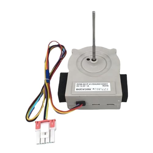Refrigerator Cooling Fan Motor Accessories?Compatible For LG Refrigerator ODM-001F-41 EAU63103201 DC 12V Fridge Radiator Freezer Parts
