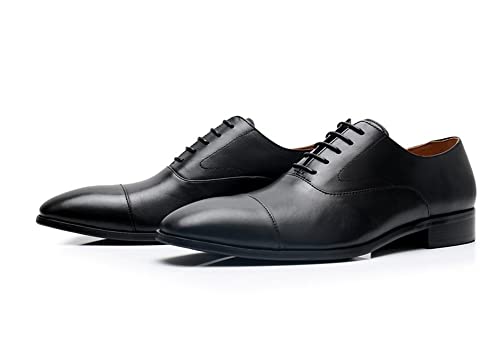 Zapatos formales para trajes de hombre con elegante punta de encaje