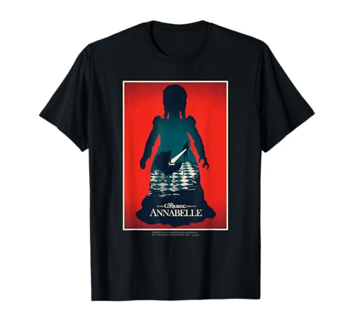 ANNABELLE/アナベル/死霊館の人形/ホラー映画/ポスター Tシャツ ANNABELLE/アナベル/死霊館の人形/ホラー映画/ポスター Tシャツ