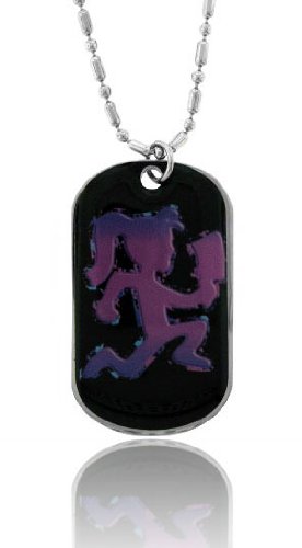 Hatch Girl Hatch Man - Coated Dog Tag Necklace-With Free Chain