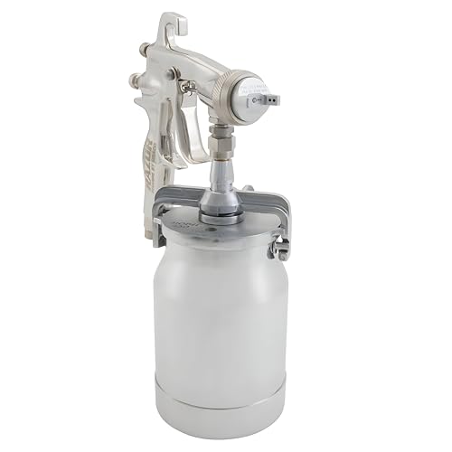 SHARPE Razor HVLP Siphon Air Spray Gun, Siphon Feed, (2.2 mm) with 1 Qt Cup 287961
