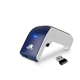 ScanAvenger 1D Wireless Bluetooth Barcode Scanner: 3-in-1 Hand Scanners -Automatic, Vibration, Handheld, Portable, USB Bar Code EAN-UPC Reader -Cordless, Rechargeable Scan Gun for Inventory Management