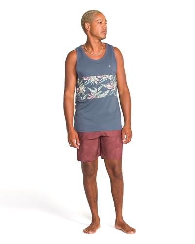 Volcom Men's Summerside Tank Top – Soft Cotton Sleeveless Shirt with Graphic Print2