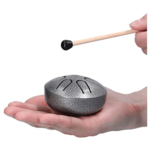 Tambor de Lengüeta de Acero 3 Pulgadas 6 Tonos Mini miniatura 1