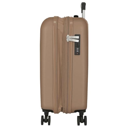 Valise cabine extensible ABS Roll Road Menorca 4 doubles roues