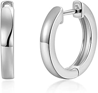 Silver Plated Hoop Earrings