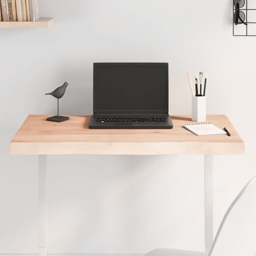 Plateau de table en chêne massif pour remplacer un plan de travail abîmé