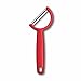 Price comparison product image Victorinox Peeler Rho, for Vegetables, Fruits, Straight Edge, Single-Edged, Extra Sharp, Swiss Made, red