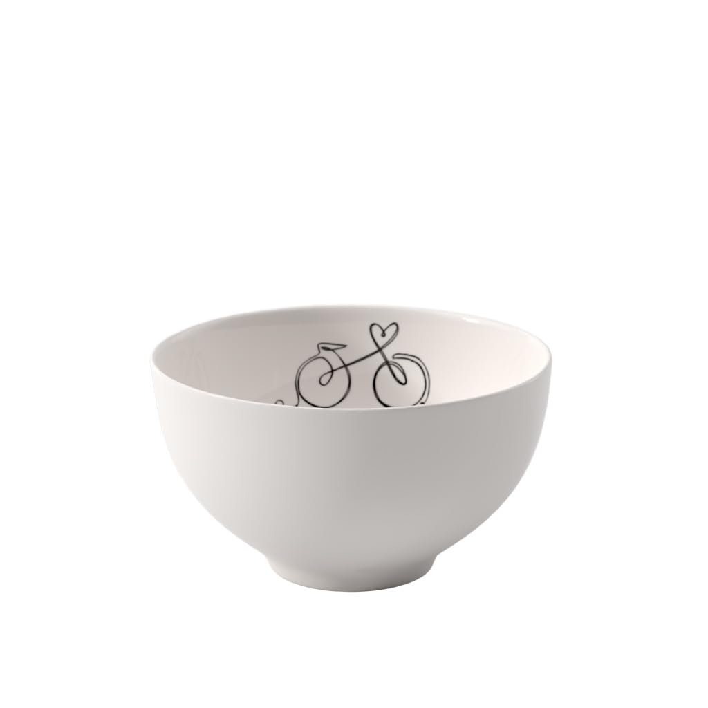 Villeroy & Boch - Statement Lines Bowl Family, 470 ml, Premium Porcelain, White