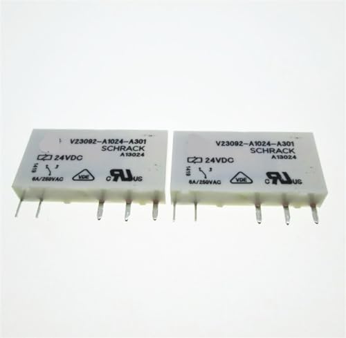 Relais 24V V23092-A1024-A301-24VDC composant de commutation 6A 250VAC 5PIN