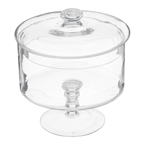 Paris Prix Five Simply Smart - Bonbonnière sur Pied Gateaux 21cm Transparent