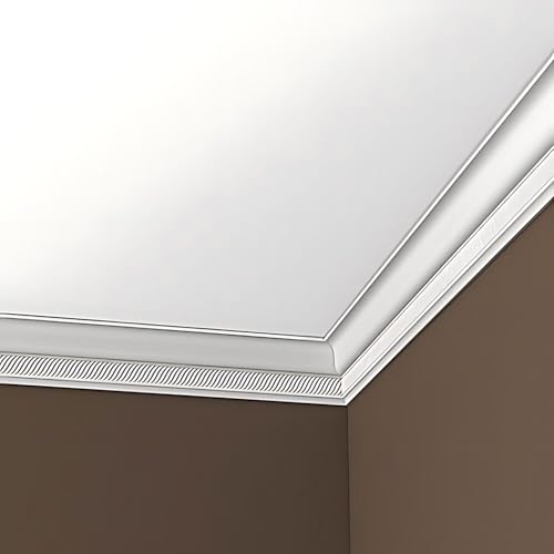 Cornisa flexible 150127F Profhome de poliuretano, acabado arquitectónico premium 4