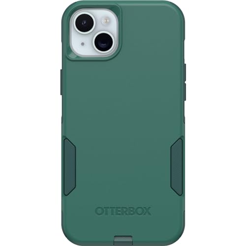 Image of OtterBox iPhone 15 Plus and iPhone 14 Plus Commuter Series Case - GET Your Greens, Slim & Tough, Pocket-Friendly, with Port Protection