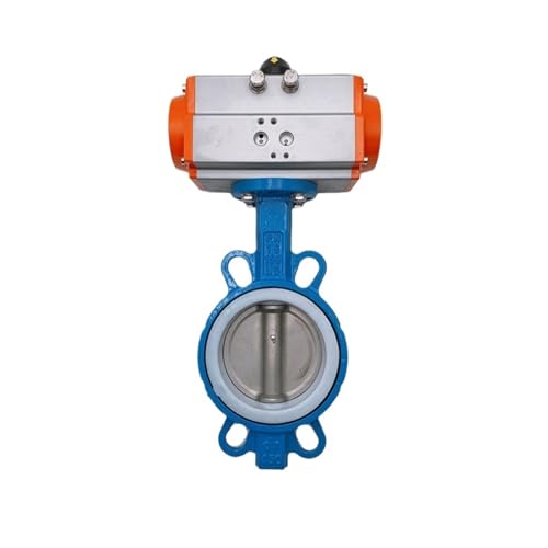 Vanne à actionneur pneumatique DN40 durable en acier haute performance - 2