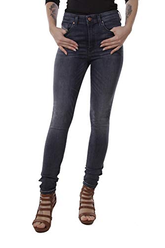 Skinzee-High R58F8 Diesel jean skinny femme taille haute denim bleu