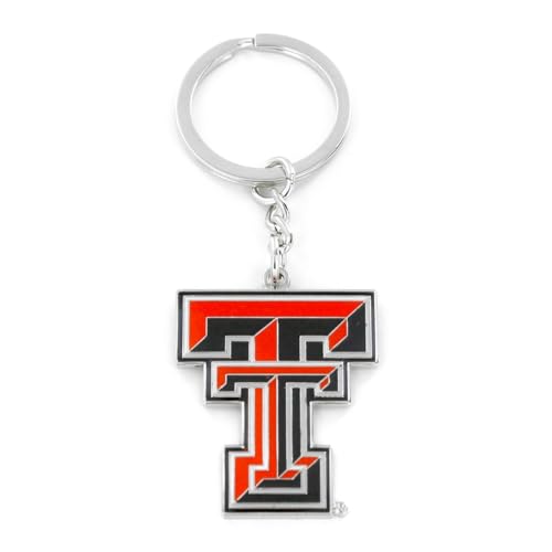 Porte-clés Texas Tech Red Raiders en métal le cadeau NCAA parfait pour un fan de sport américain
