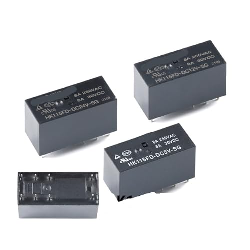Relé HK115FD de conversión 8A para solucionar fallos en placas electrónicas