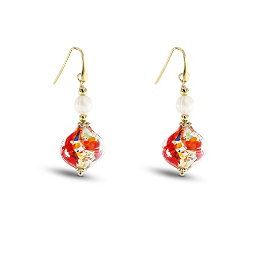 Boucles d'oreilles en verre de Murano pour sublimer vos soirées