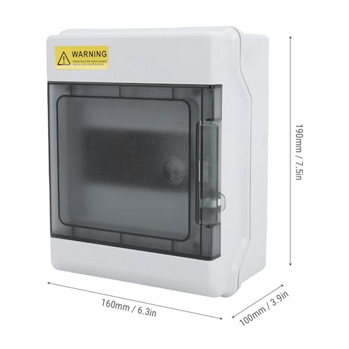 Boîtier de disjoncteur pour usage commercial et ateliers avec coffret étanche 6 modules - 6