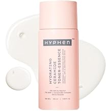 Hyphen 7% Ceramides-NMF Milky Face Toner Essence | 5% Glass Skin Blend of Rice Water, Oatmeal & Snow Mushroom Extracts |Hydrates & Nourishes| Alcohol Free Toner| for All Skin Types - 100ml