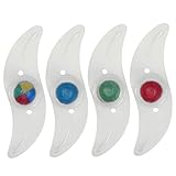 Fahrradräder Leuchten wasserdichtes Fahrrad Speichen glühend glühend NEON TIRE BLIFH Lack RIDEURES 4PCS, Bike ERSPOCHE LICHT