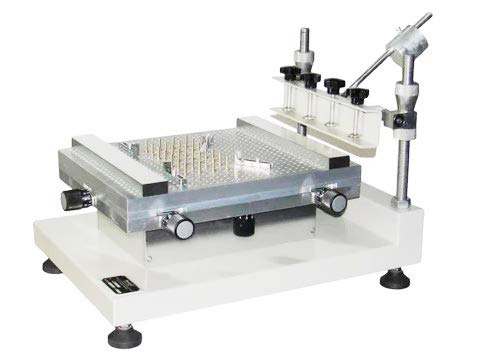 Hanchen High Precision Printer Solder Printer SMT Stencil Printer Stencil Silk Screen Solder Paste Printer SMT Production Line SMT Stencil Machine 30x40cm