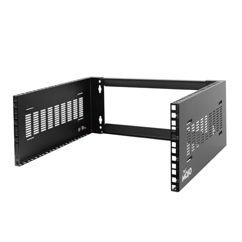 Tecmojo 4U Wall Mount Rack,4U Rack 14 inch Depth,19' Network Rack for Shallow Server and IT...