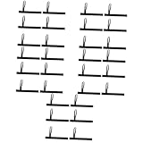 Mikikit 6pcs Football Referee Wristbands Soccer Referee Accessories Sticky and Elastic Materials for Game Identification