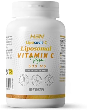 HSN Vitamina C Liposomal 500mg Liposovit® | 120 Cápsulas Vegetale...