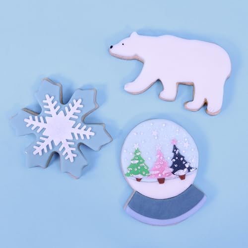 PME North Pole Cookie Cutter Set, Christmas, Blue, Standard - Image 3