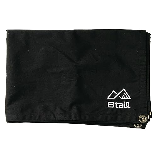 8tail �O�����h�V�[�g ���z 202×130cm �y�� 1.1kg ���� �n�g��8�� �w�� �^�[�v (�u���b�N)