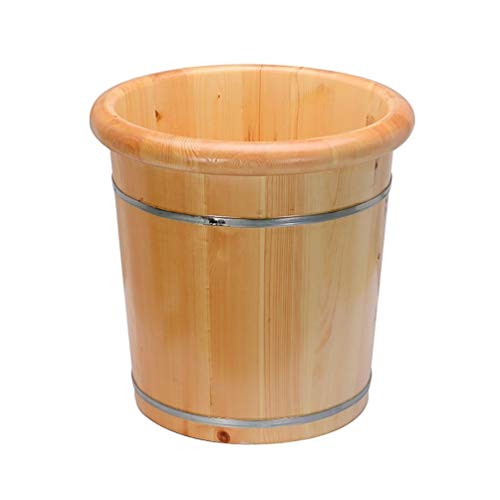 Cubeta de baño para pies de madera, spa y pedicura