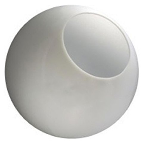 Image of 14 Inch white Acrylic with 5.25 Inch Neckless Opening