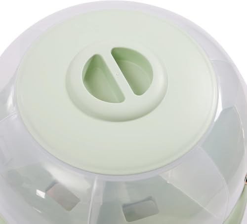 Solution de stockage des aliments avec bac à riz transparent vert - 5