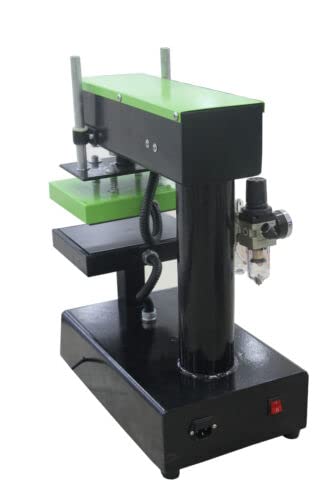 Máquina de prensa térmica neumática 15cm x 20cm 110V 220V miniatura 3