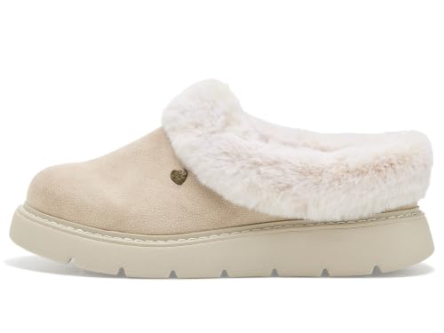 Skechers Keepsakes Lite Damen-Pantoffel, kuschelige Mischung, Off White Textil, 36 EU – Ansicht 4