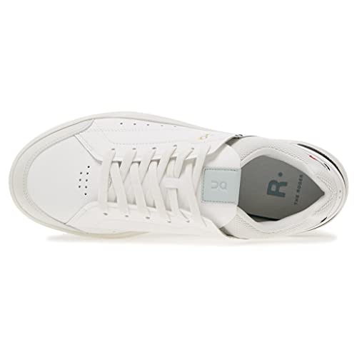 On Mens The Roger Centre Court Synthetic Leather White Surf Trainers 12 US4