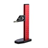 [Comodità a doppia scala] La doppia scala metrica e le scale consentono di misurare e contrassegnare le unità preferite senza conversione, accelerando la configurazione per seghe da tavolo, tavoli router e maschere.