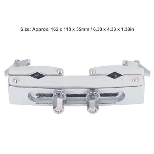 Clamp múltiple para soporte de platillos, montura de liberación rápida ajustable, accesorios para percusión para batería adicional miniatura 2