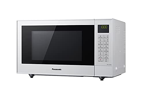 Panasonic NN-CT54JWBPQ Small Combination Microwave Oven & Grill, 1000 W, 27 Litre, Turntable, Inverter, 29 Auto programmes, 6 power levels, Junior Menu, White, Good Housekeeping Approved