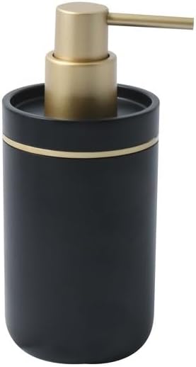 Spirella Set of 3 Bathroom Accessories BLY Black & Gold