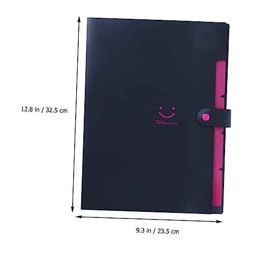 FUNOMOCYA Carteira De Bolso Expandindo Pasta De Arquivos Pastas De Papel Pastas Expansíveis Pasta Sa