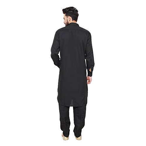 Sojanya (Since 1958, Men's Cotton Blend Pathani Kurta & Salwar SET2