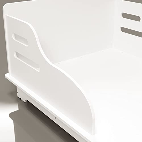 Cama Infantil Wood Montessore 100% Mdf Branco