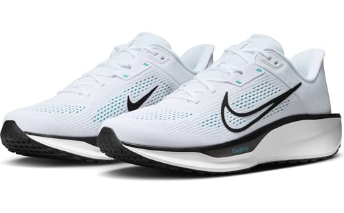 Nike Quest 6 Men's Road Running Shoes (FD6033-105, White/Dusty Cactus/Black) Size 11.52